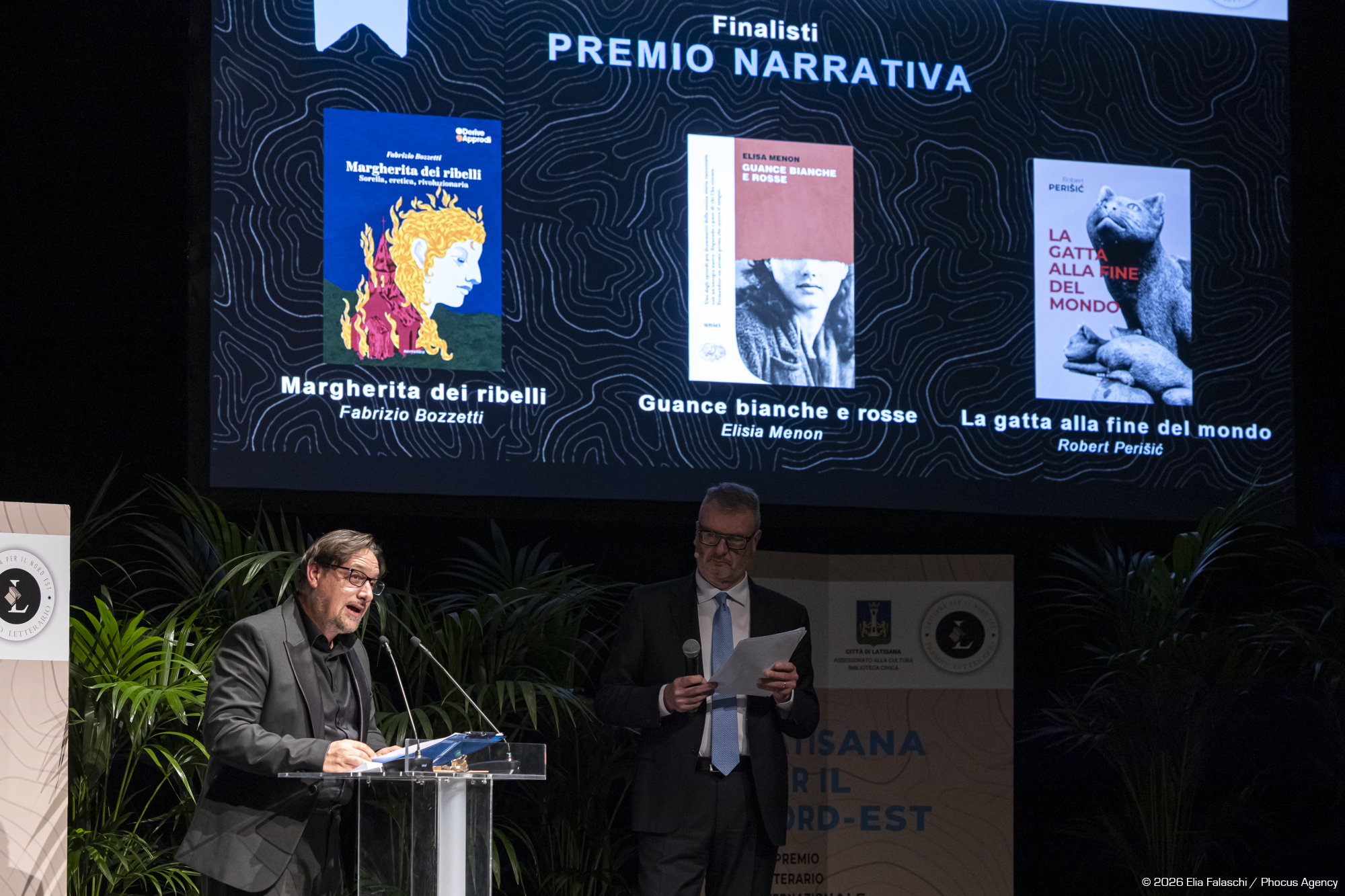 Robert Perišić, Premio Latisana per il Nord Est 2026_Cerimonia di Premiazione_ph. Elia Falaschi