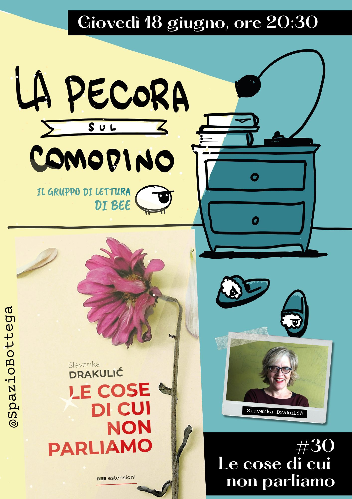 La pecora sul comodino - gruppo di lettura - Bottega Errante Edizioni